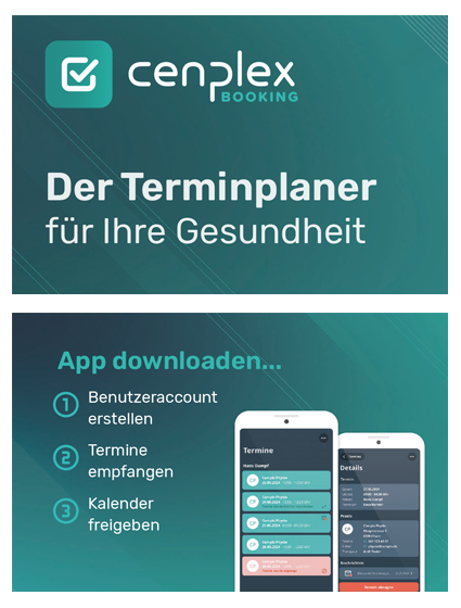 Infokarte Cenplex Booking