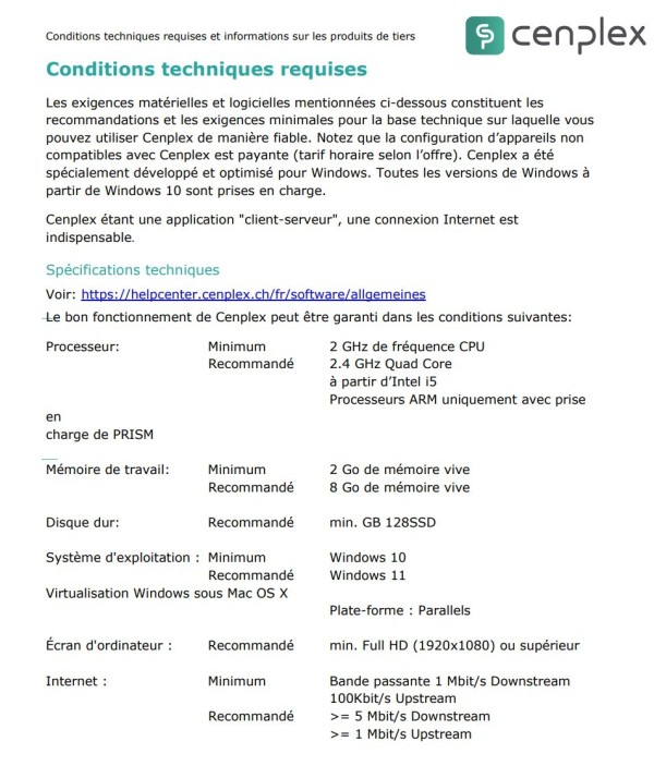 Fiche technique