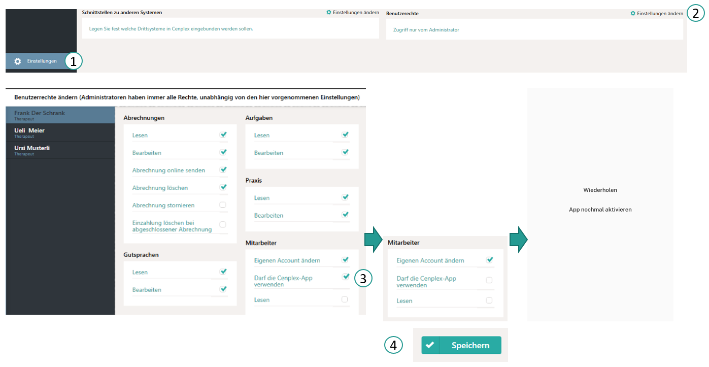 Bloquer l'accès de l'employé