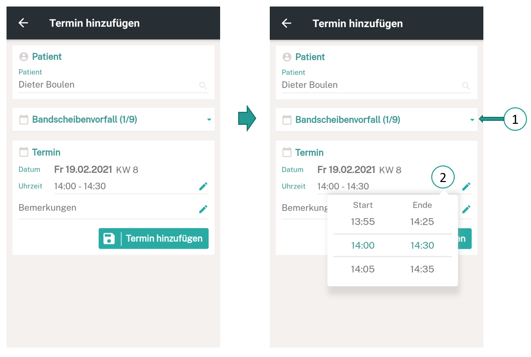 Terminübersicht