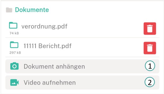 Dokumenten-Box