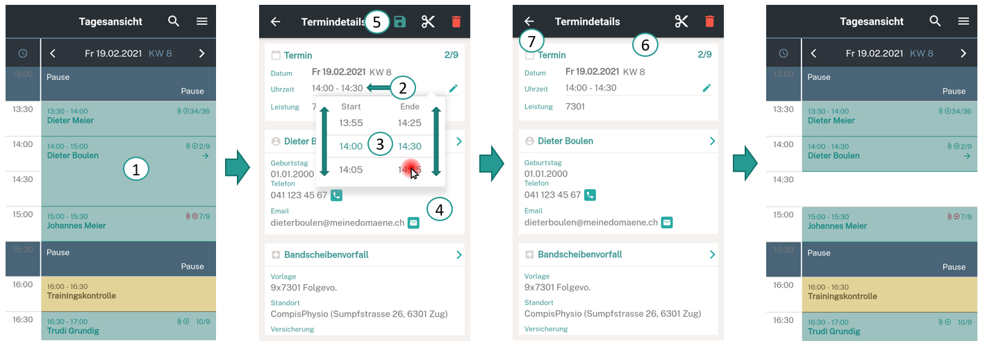 Adapter la dur&eacute;e du rendez-vous