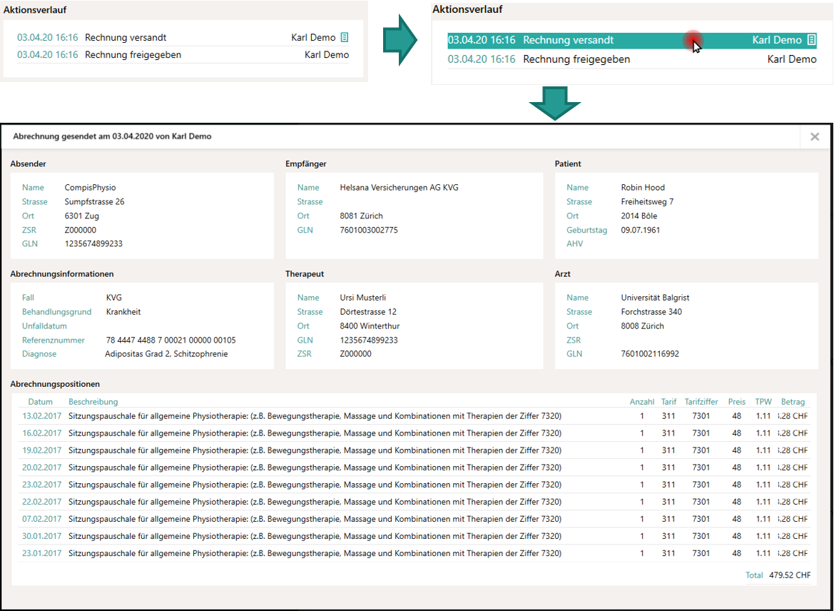 D&eacute;roulement de l'action