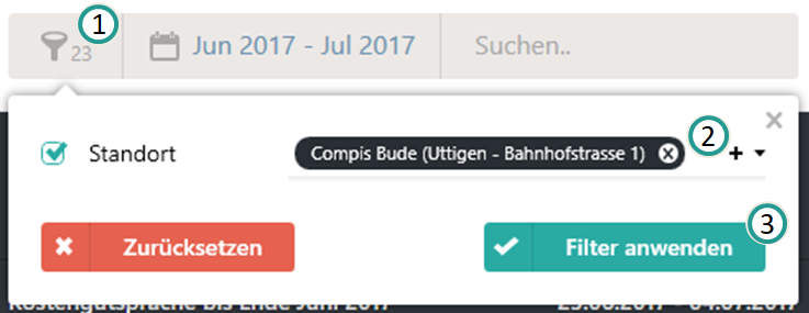Standortfilter