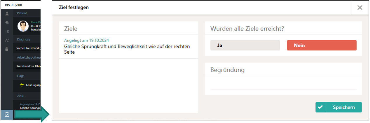 Behandlungsplan abschliessen