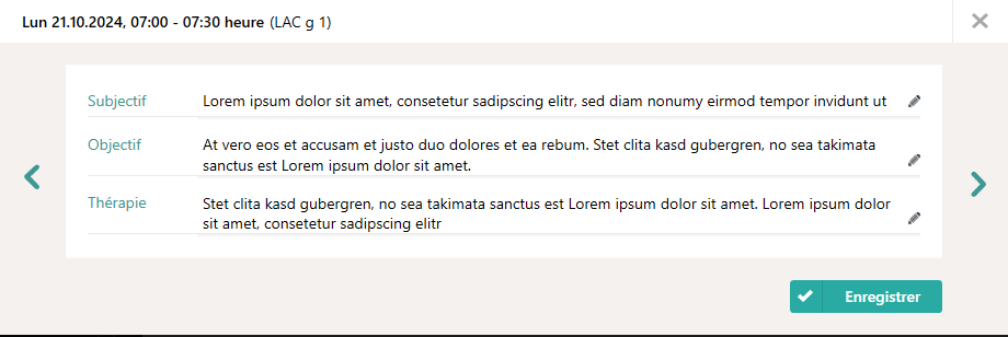 Dialogue du parcours