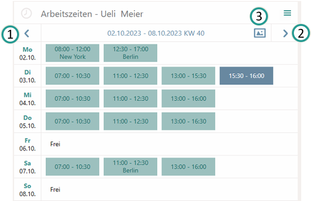 Arbeitszeiten