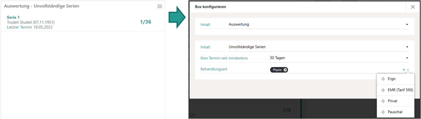 Unvollst&auml;ndige Serien