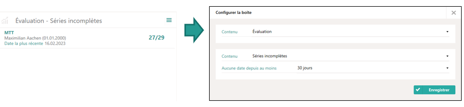 Séries incomplètes