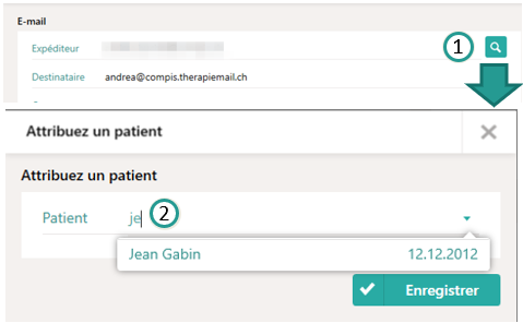 Attribuer un patient