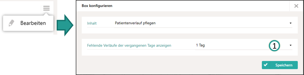 Zeitspanne festlegen