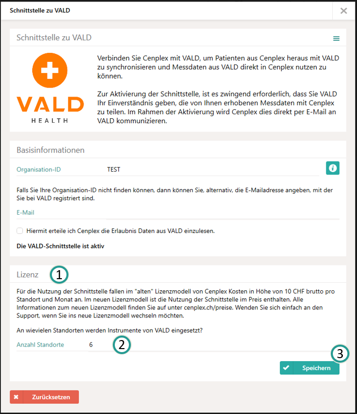 Prix VALD