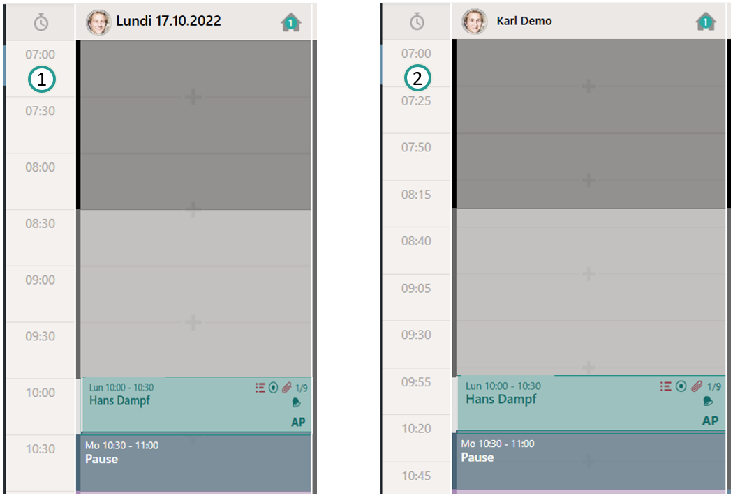 Adapter la grille d'affichage
