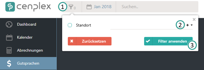 Standortfilter
