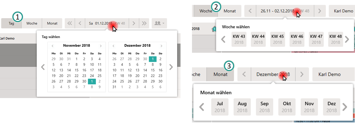 Direkt-Navigation