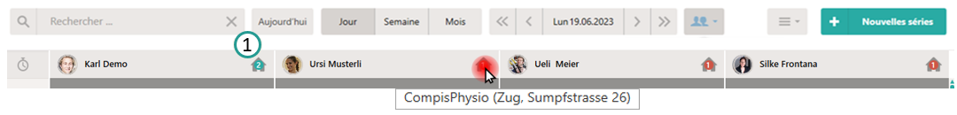 Indicateur d'emplacement