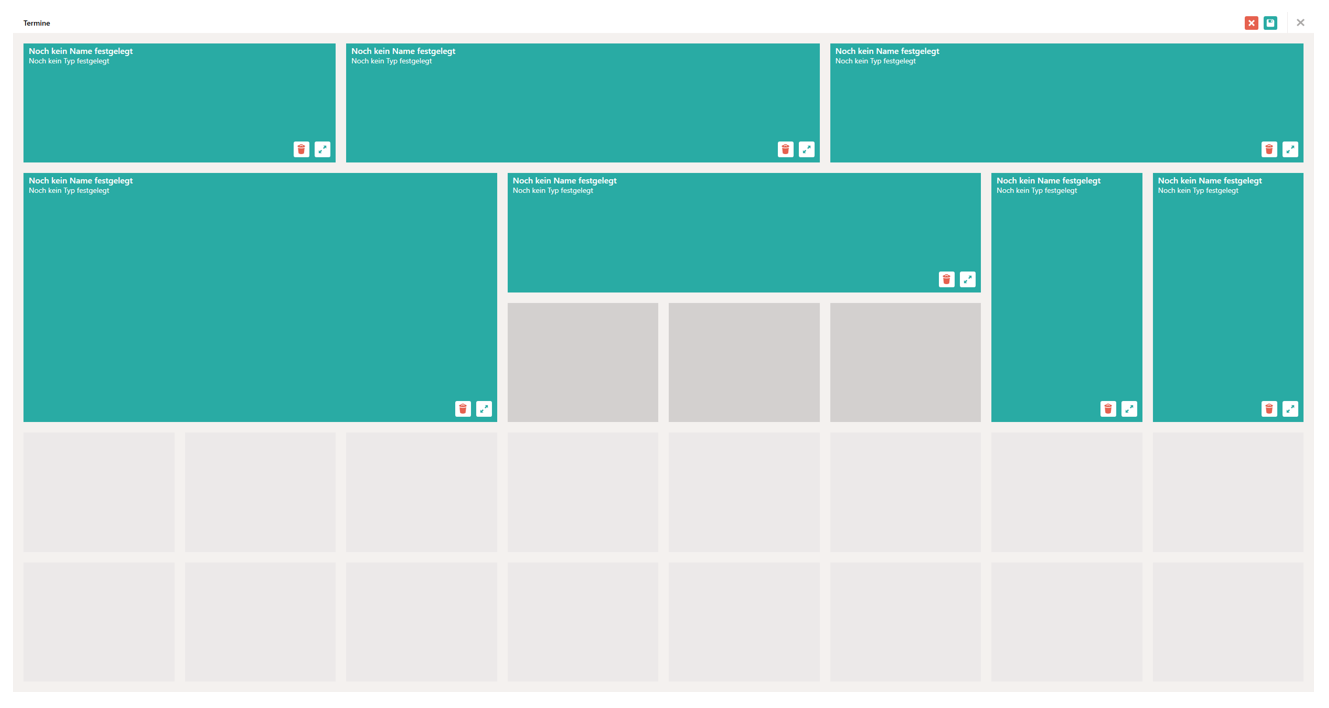 Reconfigurer le Dashboard