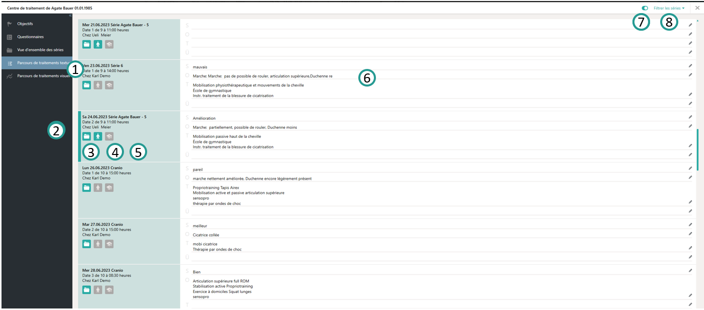 Parcours de traitements textuel