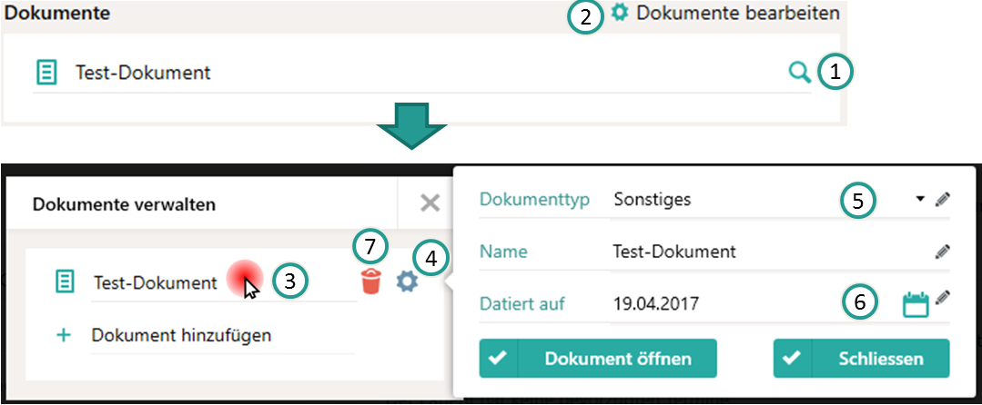 Gérer les documents