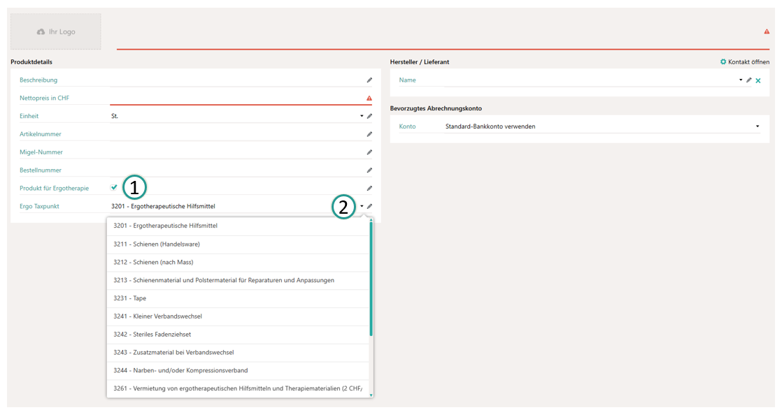 Produkt Ergotherapie