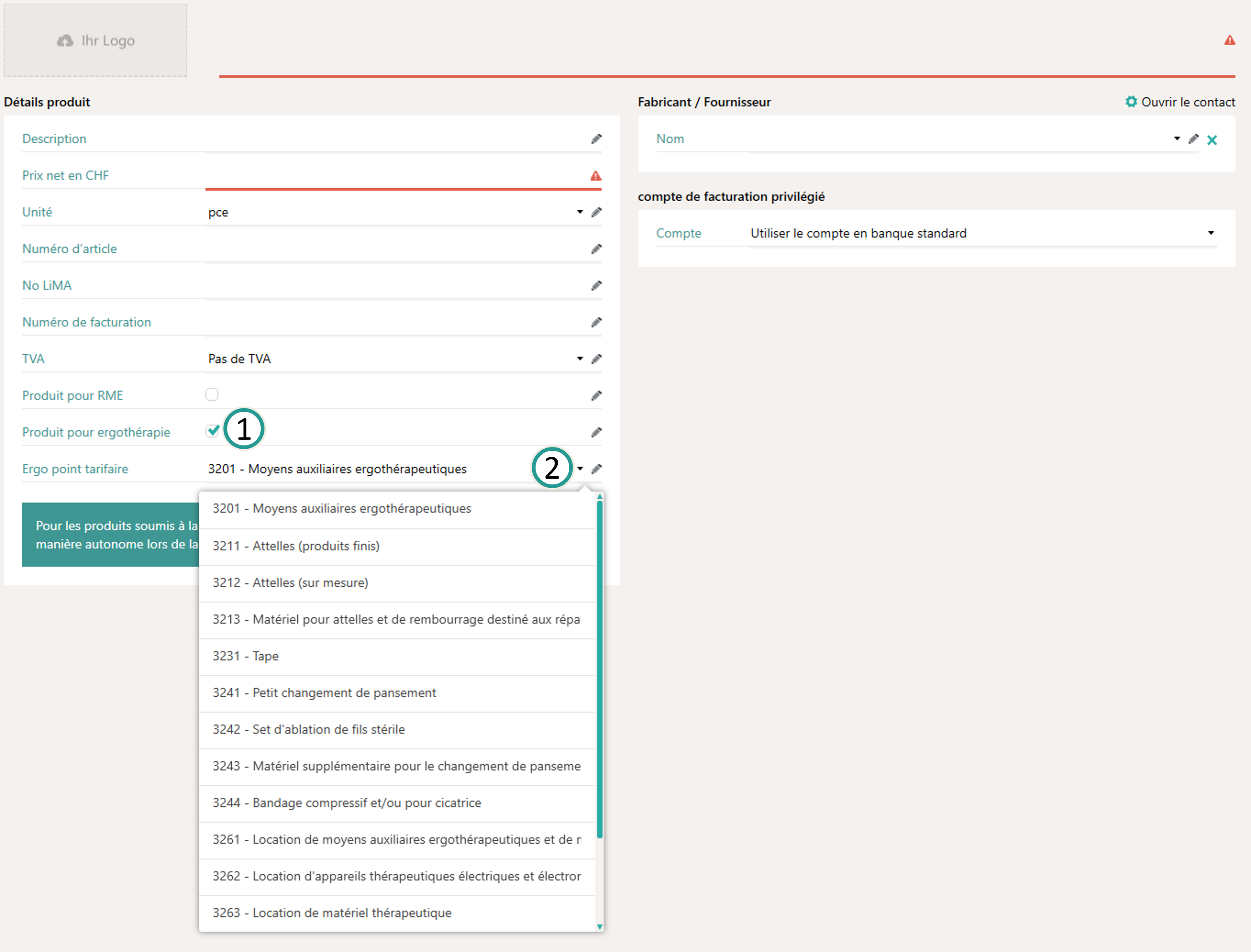 Produit ergoth&eacute;rapie