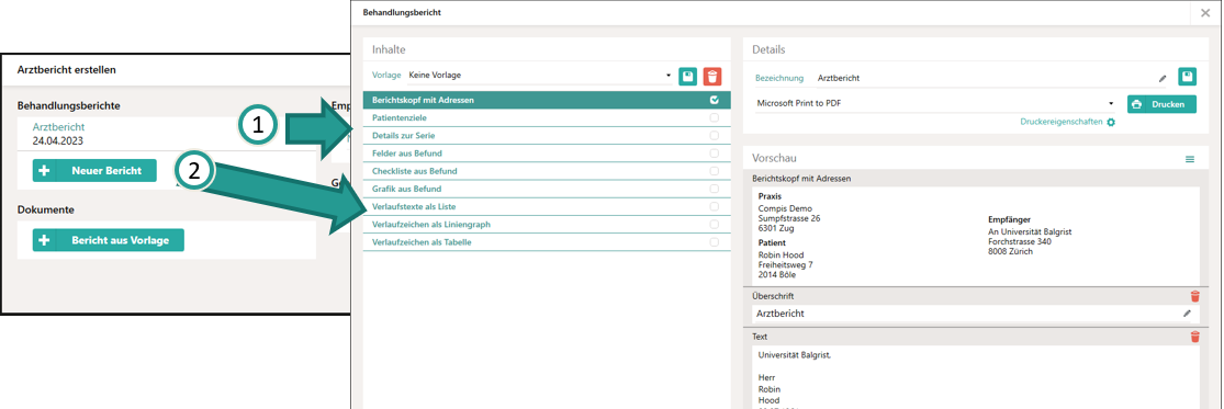 Alter Bericht im neuen Mantel