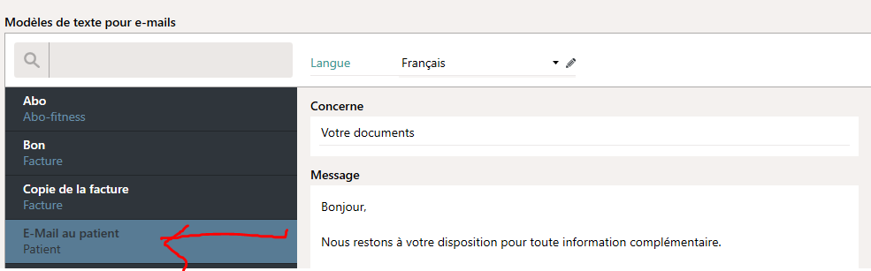 Modèle de texte général