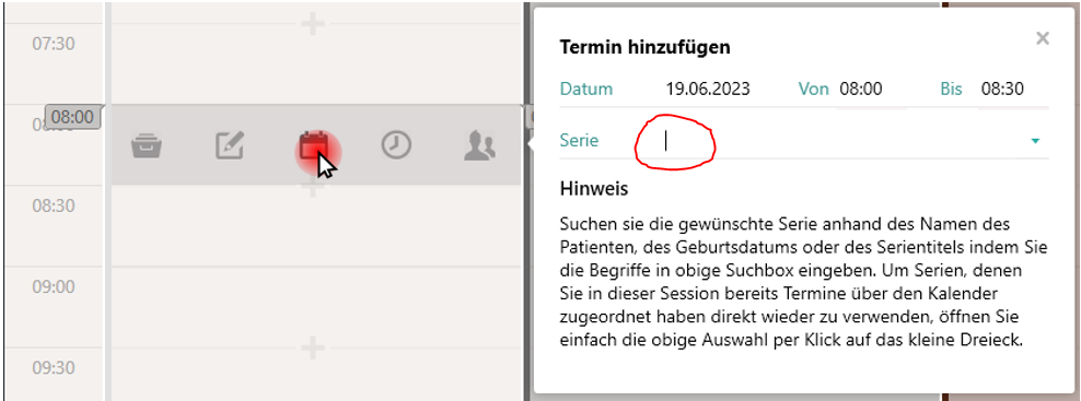 Tastatur-Fokus direkt gesetzt