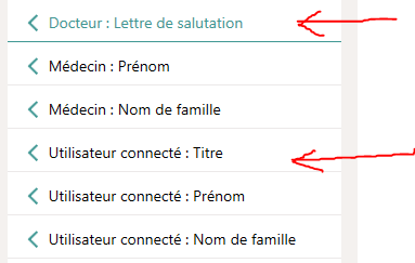 Nouveaux caractères de remplacement