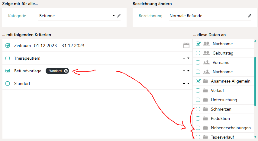Befundauswertung