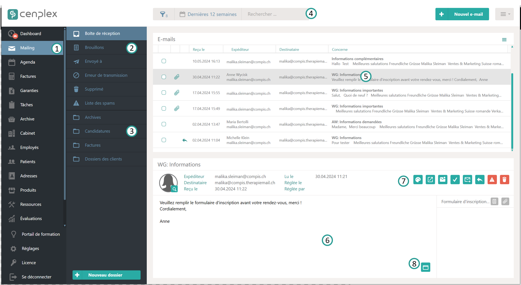 Le nouveau Mailing