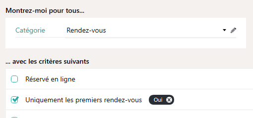 Nouveau filtre