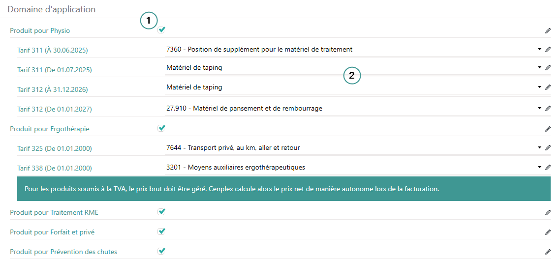 D&eacute;finir les domaines d&rsquo;application