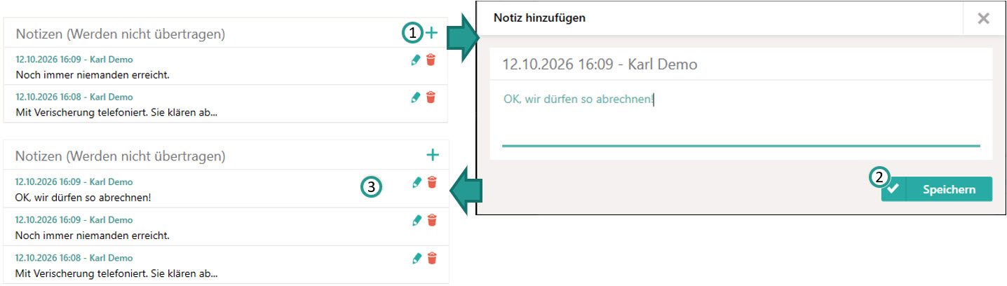 Neue Notiz-Box