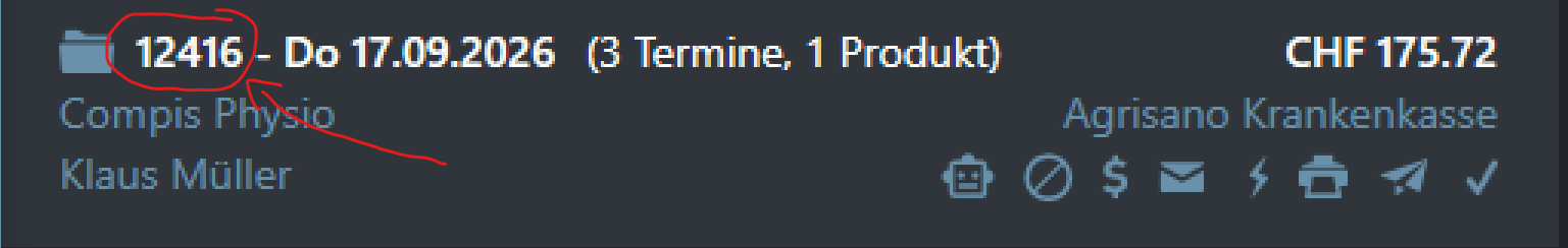 ID der Abrechnung