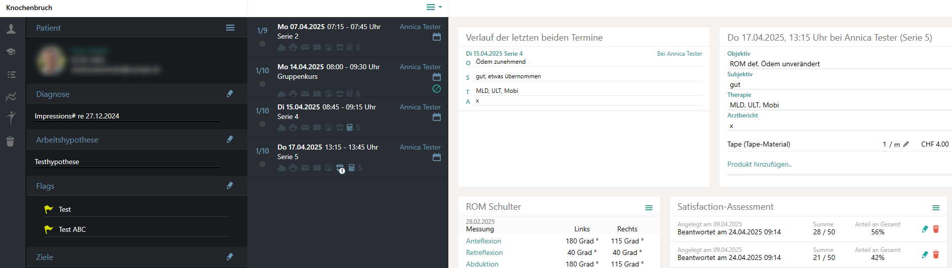 Cenplex Behandlungsplan Preview
