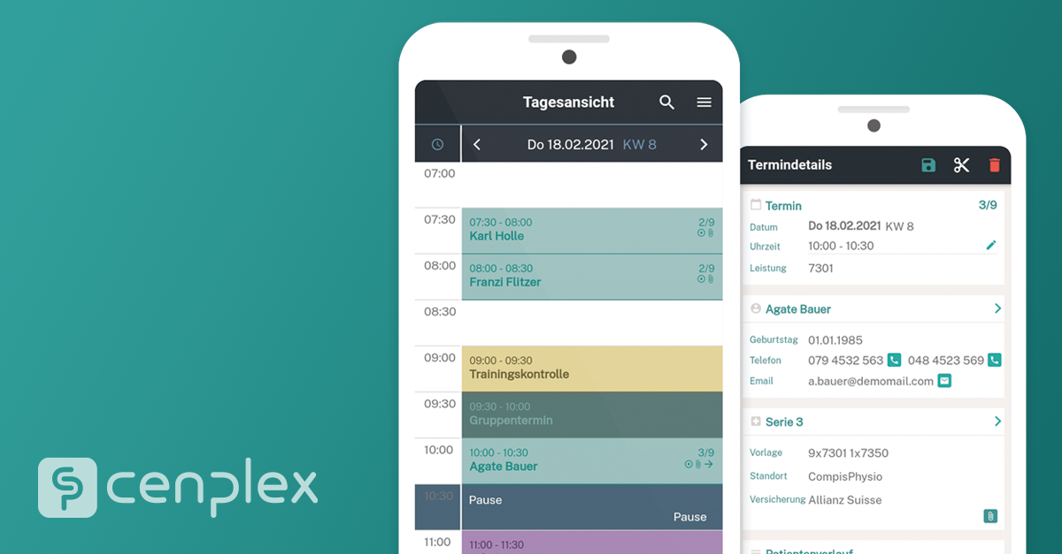 Cenplex gibt es jetzt auch als App