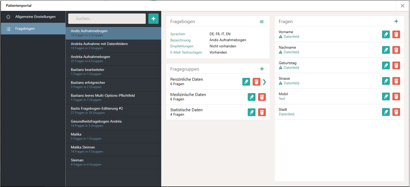 Das Patientenportal