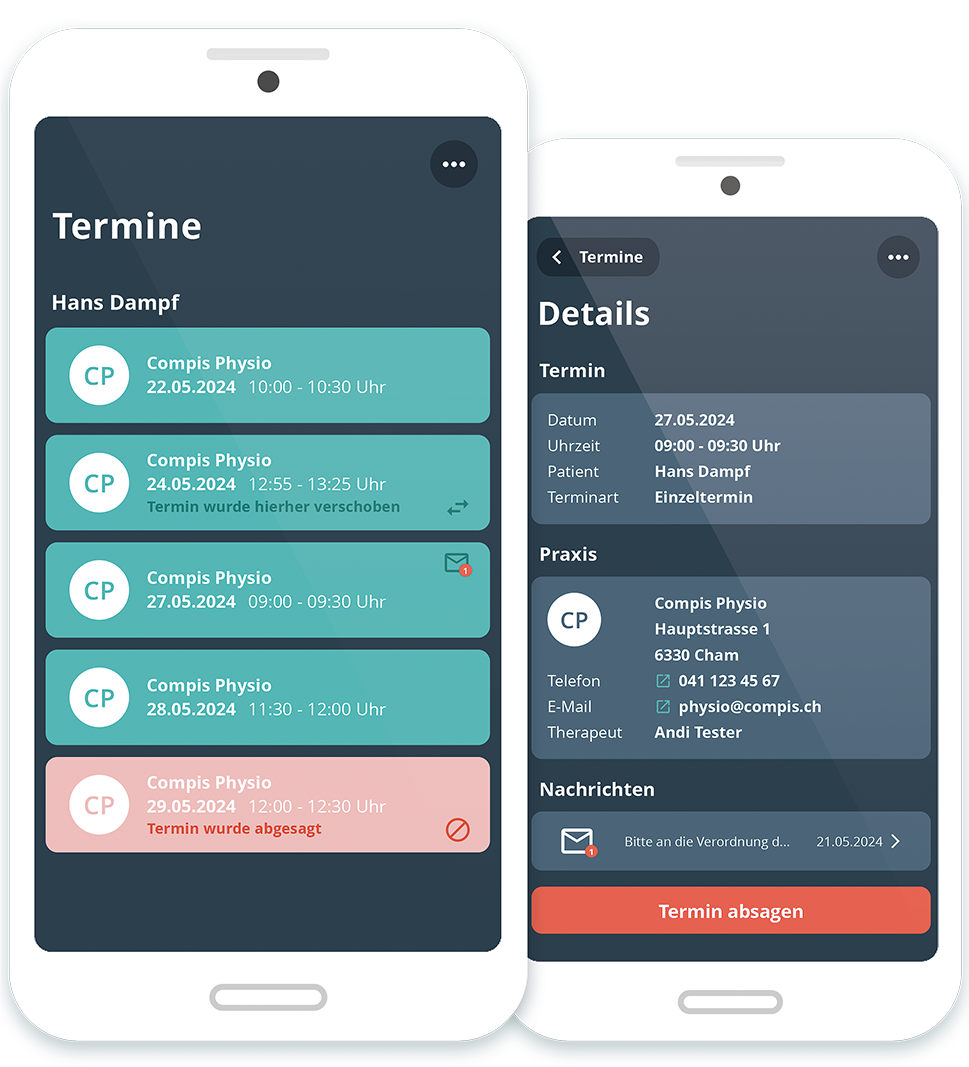 Termine einfach per Smartphone verwalten