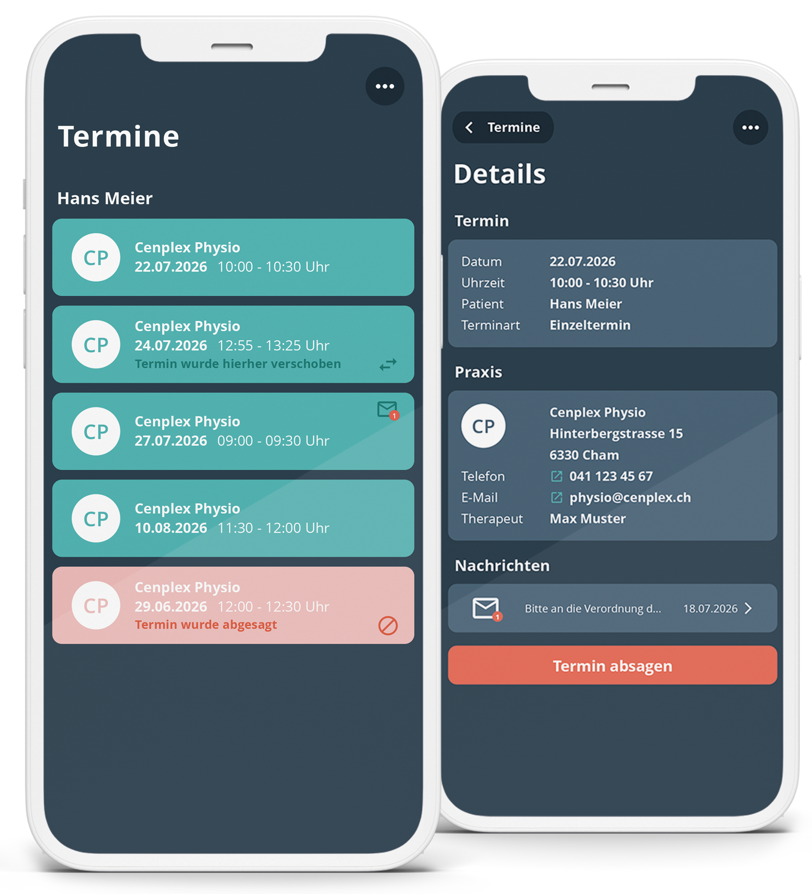 Termine einfach per Smartphone verwalten
