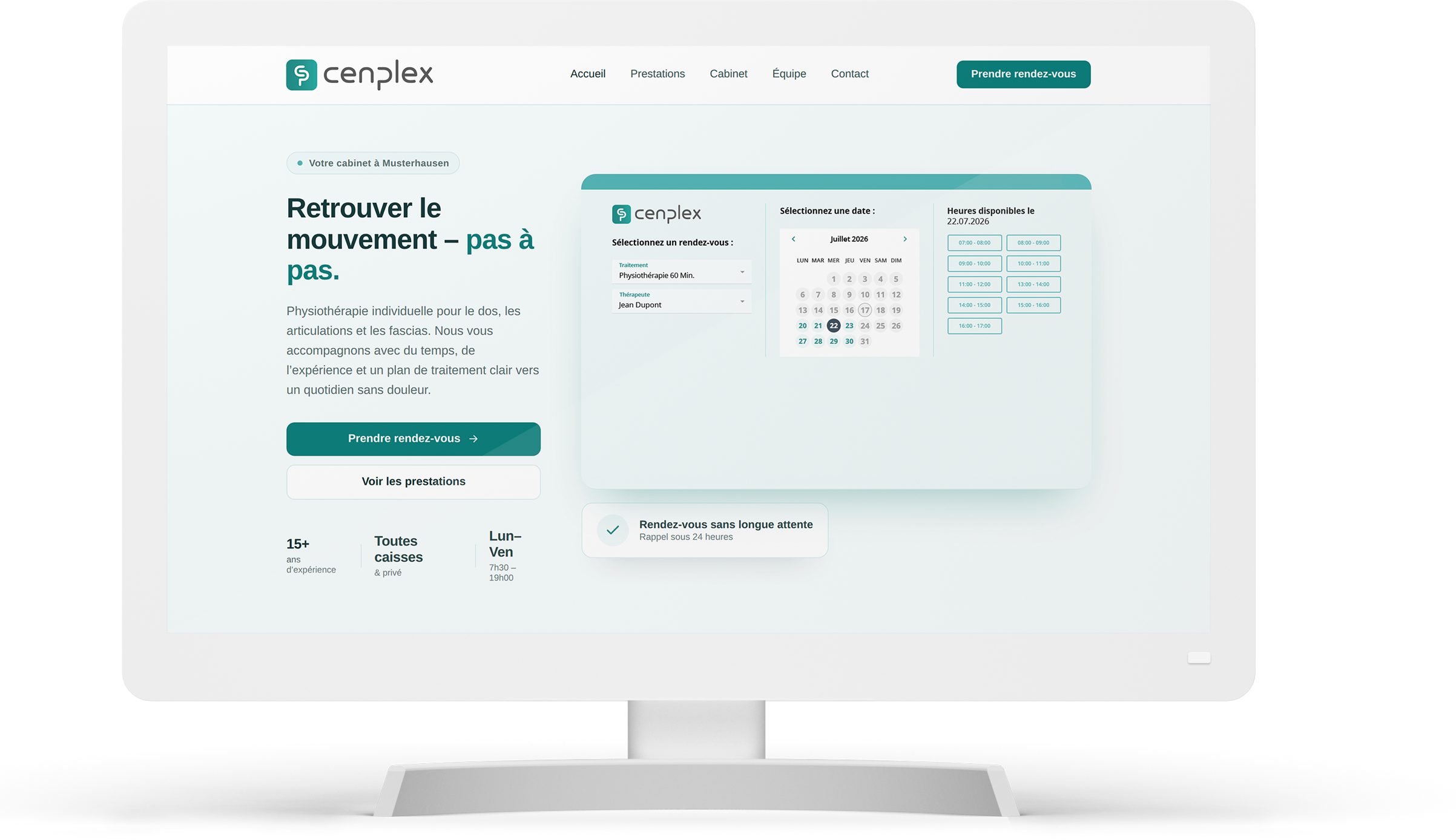 L'outil de service en ligne pour les thérapeutes